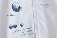 Herren-Hemd mit trendigem Print und schmaler Passform