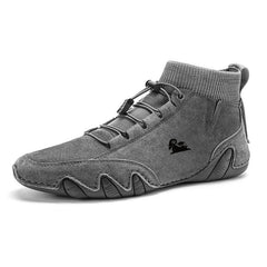 Fleecegefütterte handgemachte Baumwollschuhe Herren