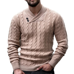 Revers Classic Twisted Pullover Herren